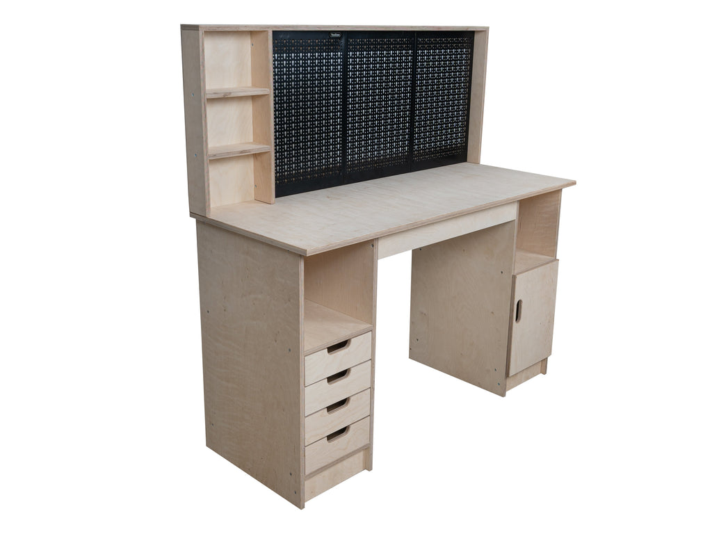 Multi-purpose wooden workbench, storage cabinet Olympus-1
