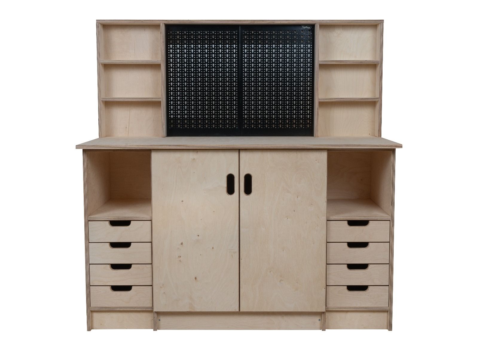 Multi-purpose wooden workbench, storage cabinet Olympus-10