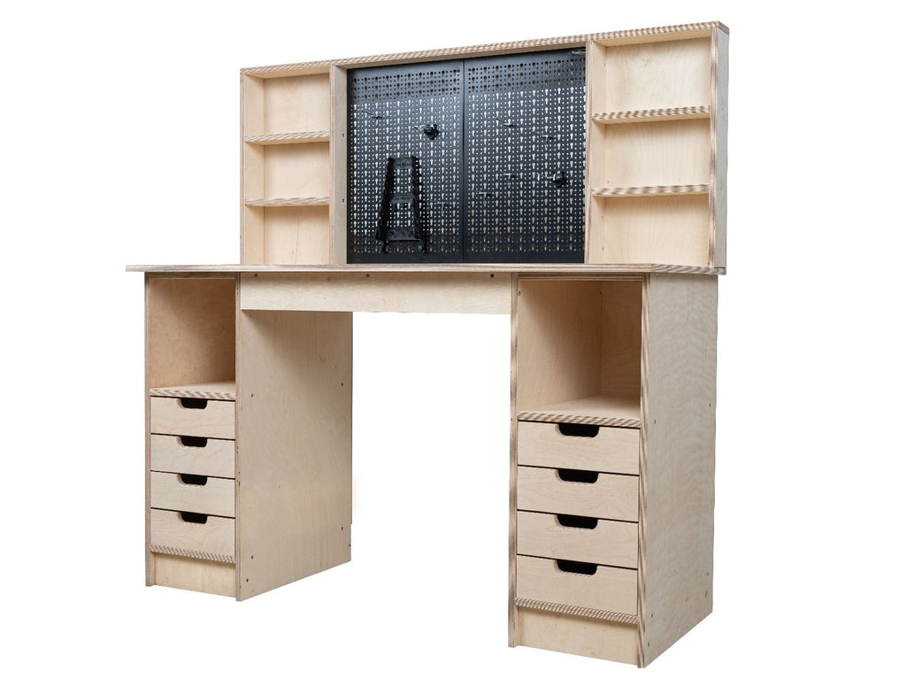 Multi-purpose wooden workbench, storage cabinet Olympus-2