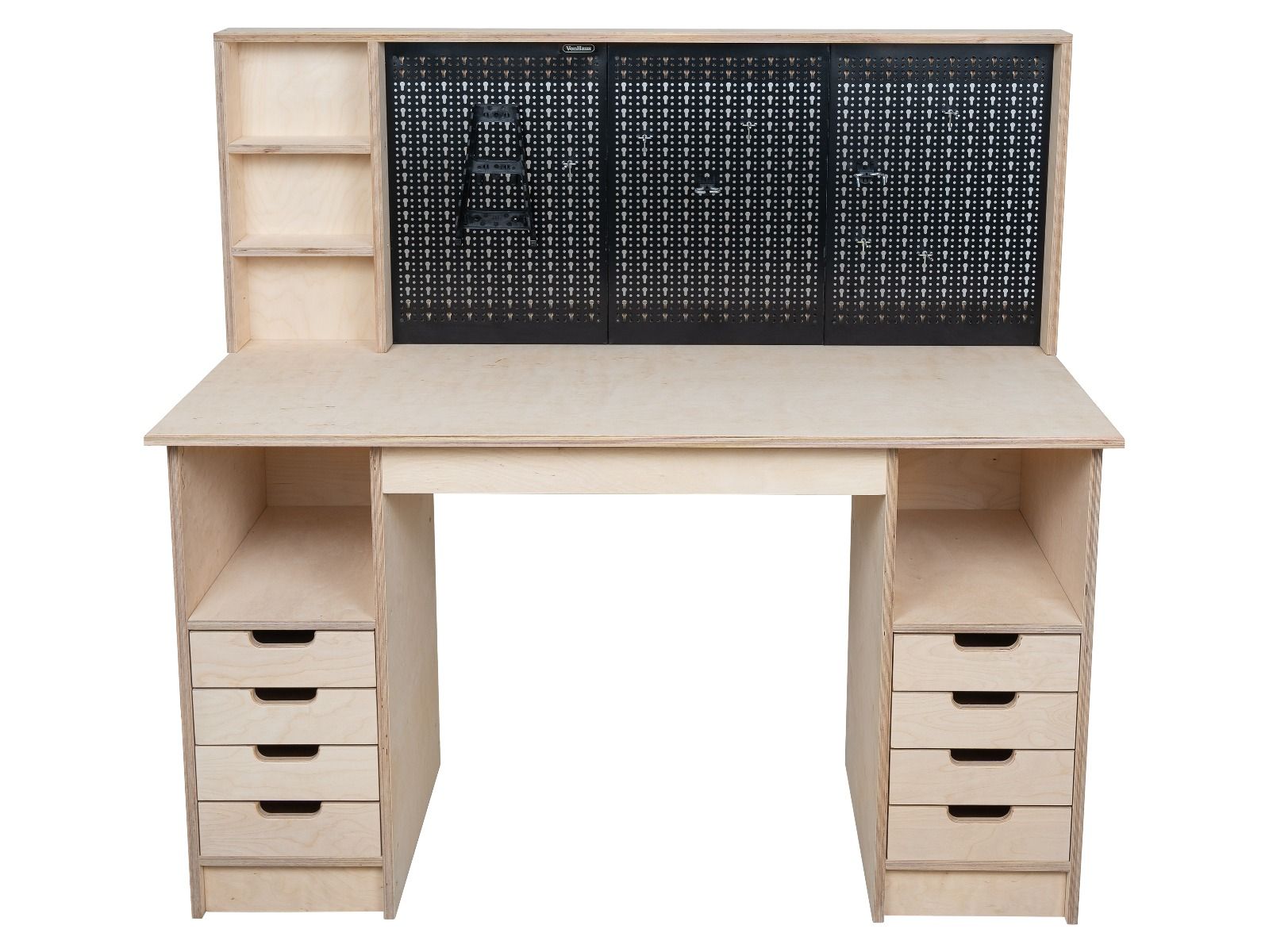 Multi-purpose wooden workbench, storage cabinet Olympus-2