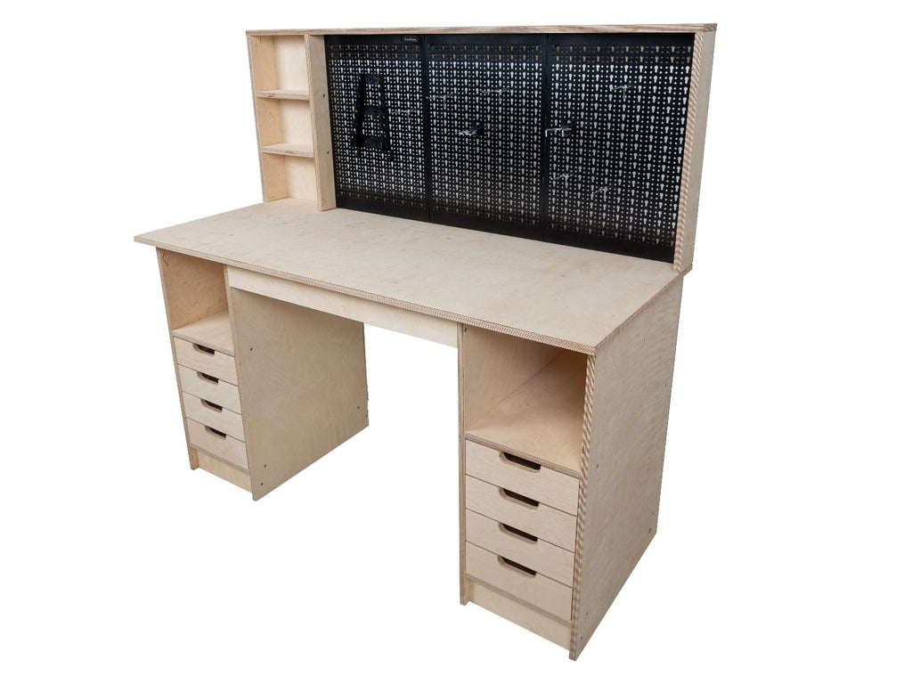 Multi-purpose wooden workbench, storage cabinet Olympus-2