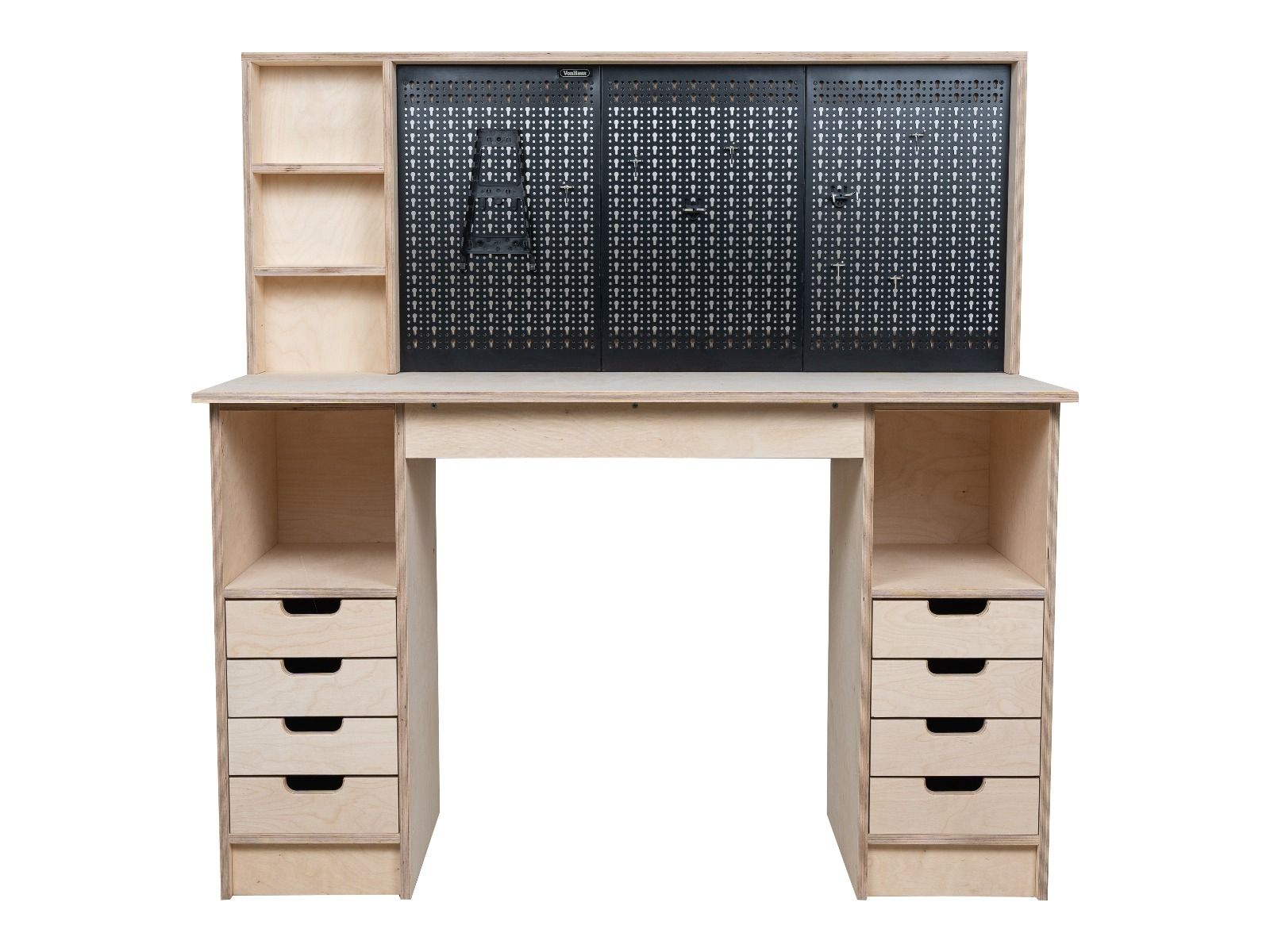Multi-purpose wooden workbench, storage cabinet Olympus-2