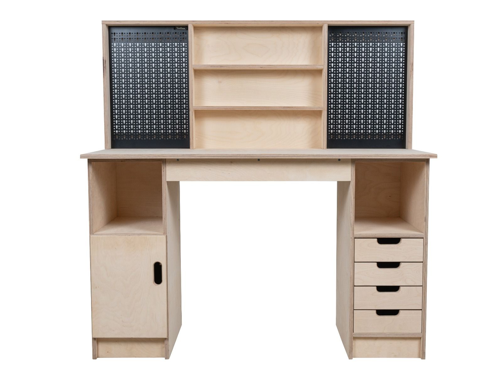 Multi-purpose wooden workbench, storage cabinet Olympus-3