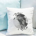 You & Me Photo Upload Cushion