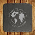 Personalised World Slate Keepsake