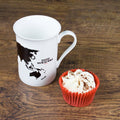 Personalised You're My World Map Bone China Mug